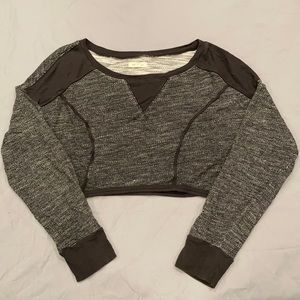 Silence + noise crop top sweater